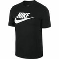 Short Sleeve T-Shirt TEE ICON FUTUA Nike  AR5004 Black (L)